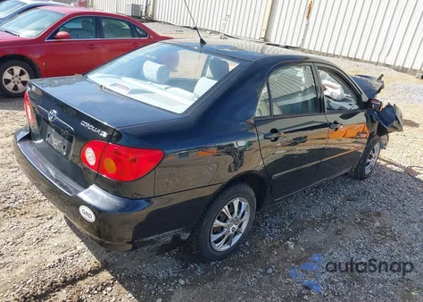 2003 Toyota Corolla Le z USA, uszkodzony, nr VIN JTDBR32E230020960